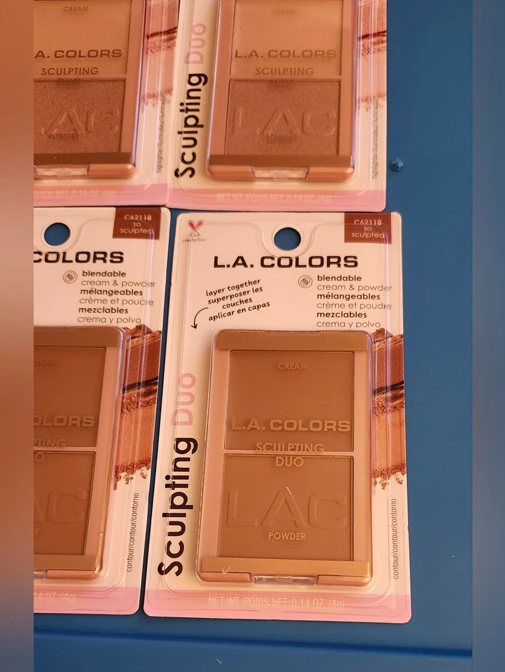 L.A. Colors Sculpting Duo in the shade 